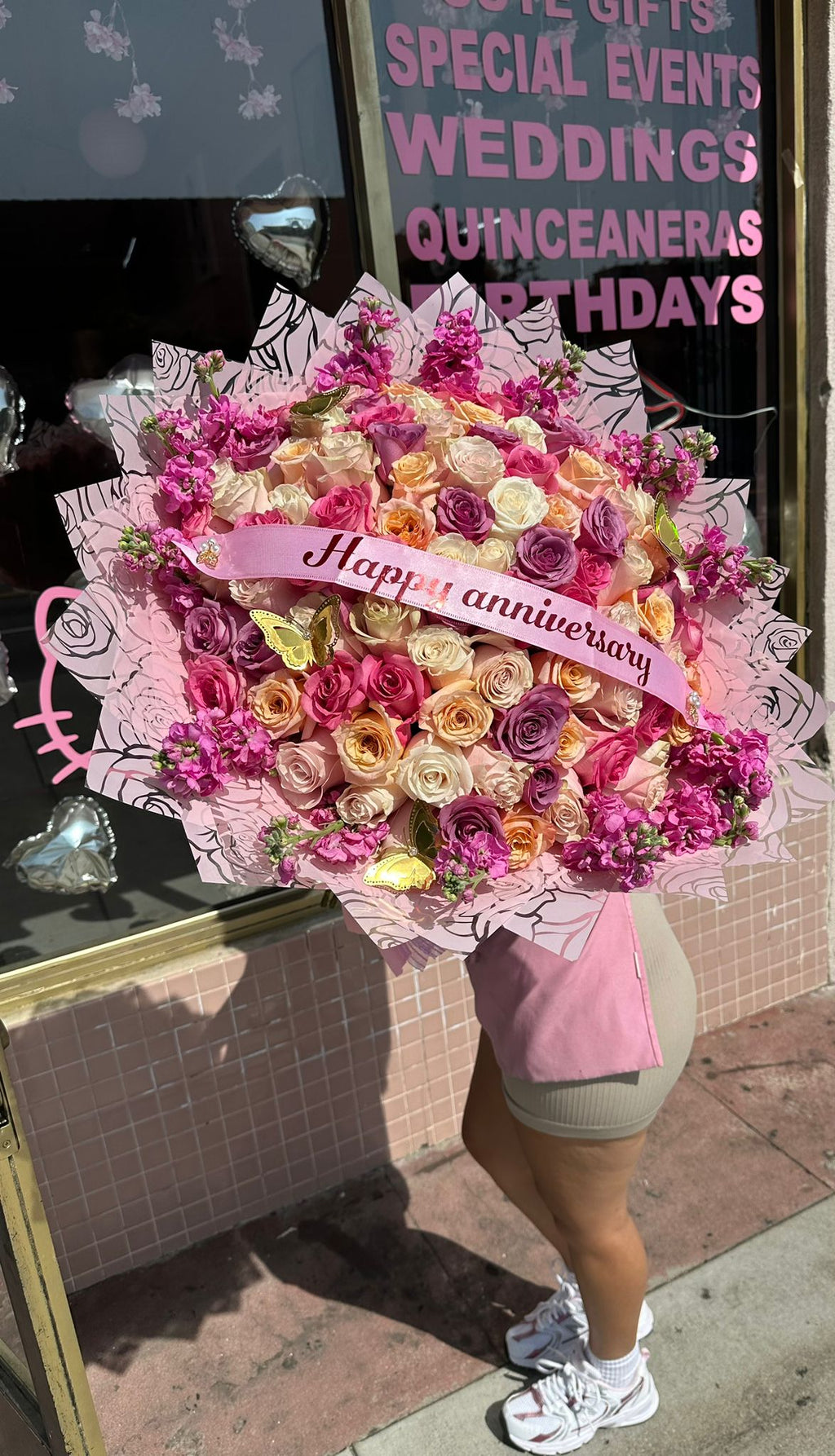 Mixed Color Rose Bouquet